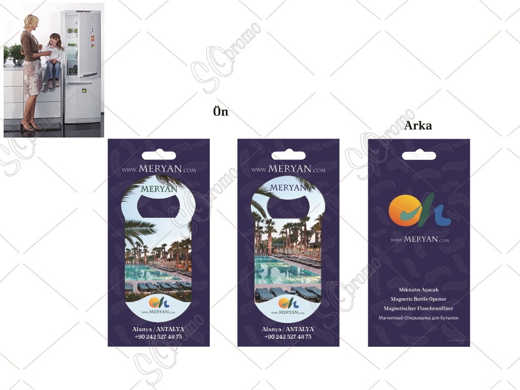 Epoxy Etiketli Magnet Açacak