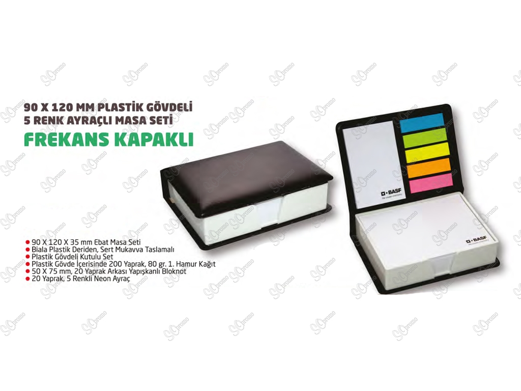 Frekans Kapaklı Masa Seti