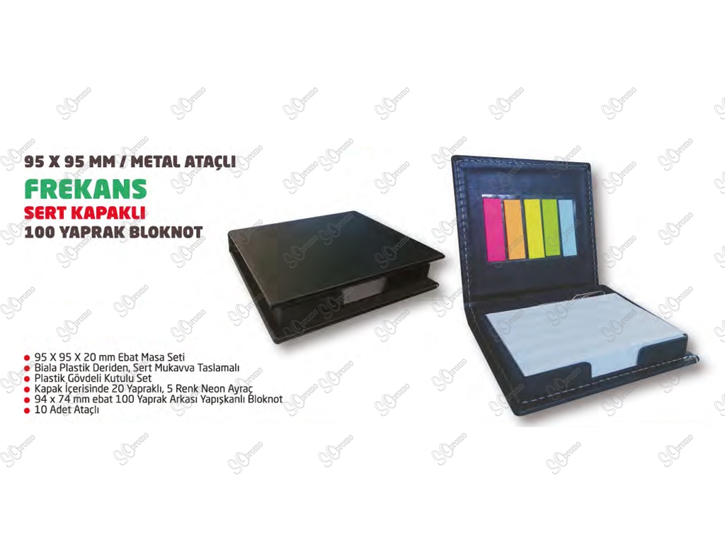Metal Ataçlı Bloknot