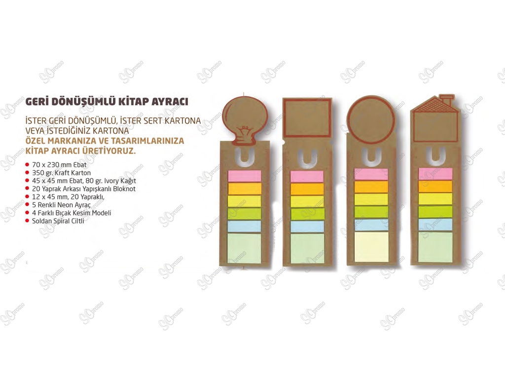 Geri Dönüşümlü Kitap Ayracı