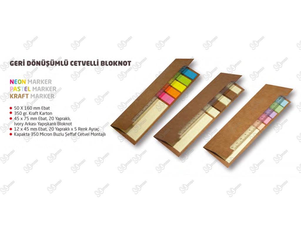 Geri Dönüşümlü Kitap Ayracı